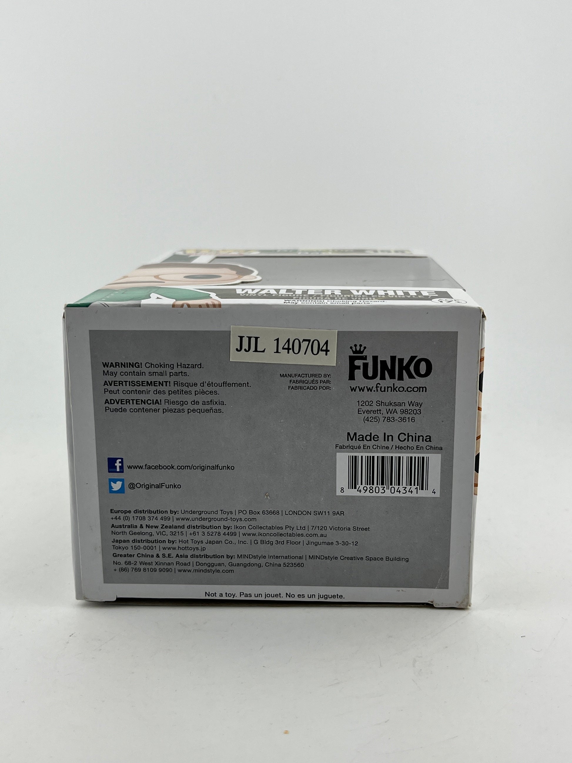 Funko POP! Television Breaking Bad - Walter White #158 - Vinyl Collectable FRENLY BRICKS - Open 7 Days