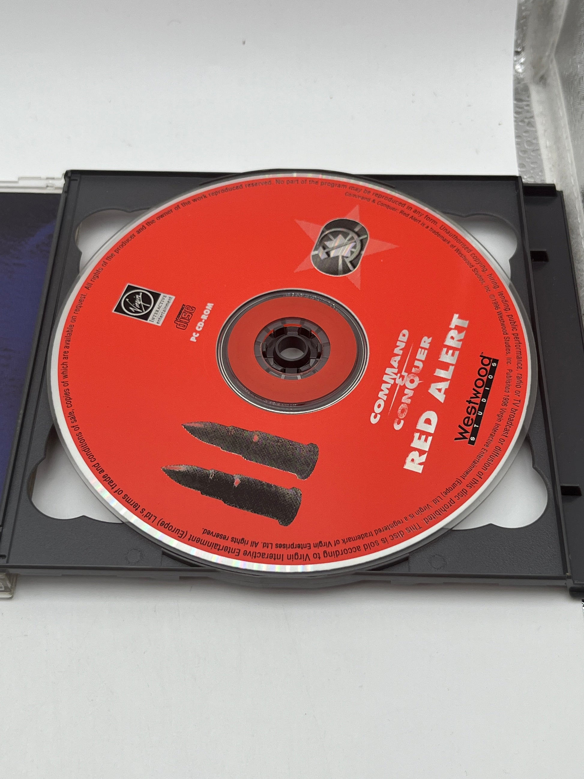 C&C Red Alert PC CD-Rom Big Box Classic Game Westwood Studios 1996 +combinedship FRENLY BRICKS - Open 7 Days