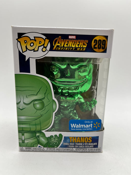 Funko POP! Marvel Avengers Infinity War - Thanos #289 - Walmart Exclusive FRENLY BRICKS - Open 7 Days