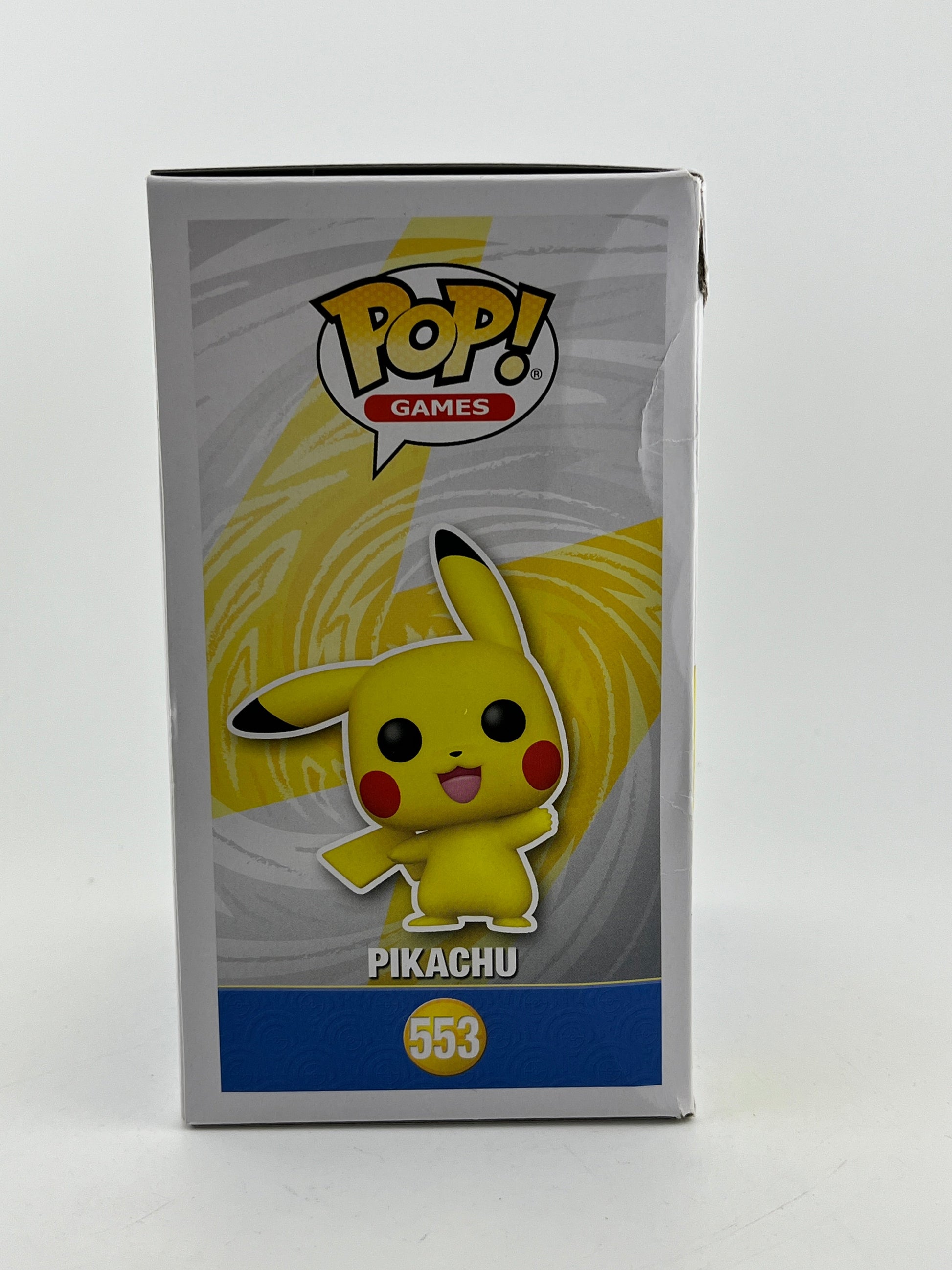 Funko POP! Games Pokémon - Pickachu #553 - Flocked Special Edition *Damaged Box See Photo* FRENLY BRICKS - Open 7 Days