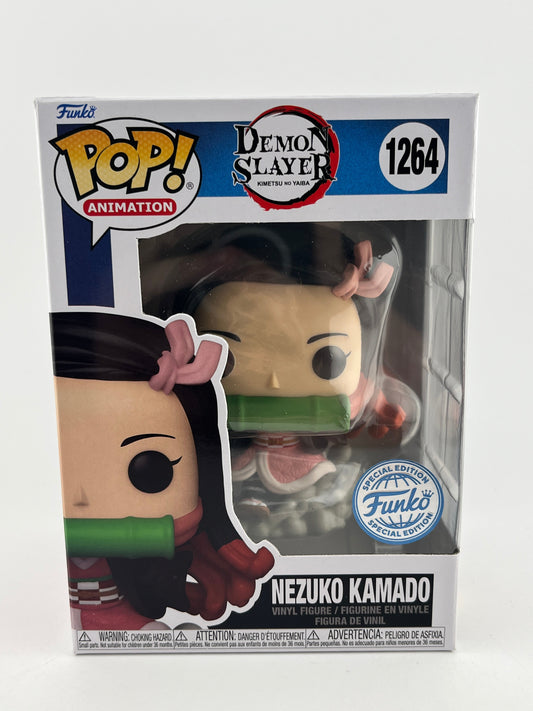 Funko POP! Animation Demon Slayer - Nezuko Kamado #1264 - Special Edition FRENLY BRICKS - Open 7 Days