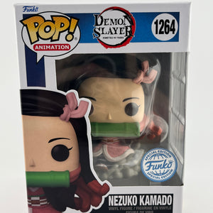 Funko POP! Animation Demon Slayer - Nezuko Kamado #1264 - Special Edition FRENLY BRICKS - Open 7 Days