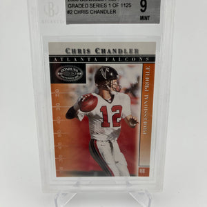 NFL Player Card Lot #6 Graded/Numbered/Autographed FRENLY BRICKS - Open 7 Days