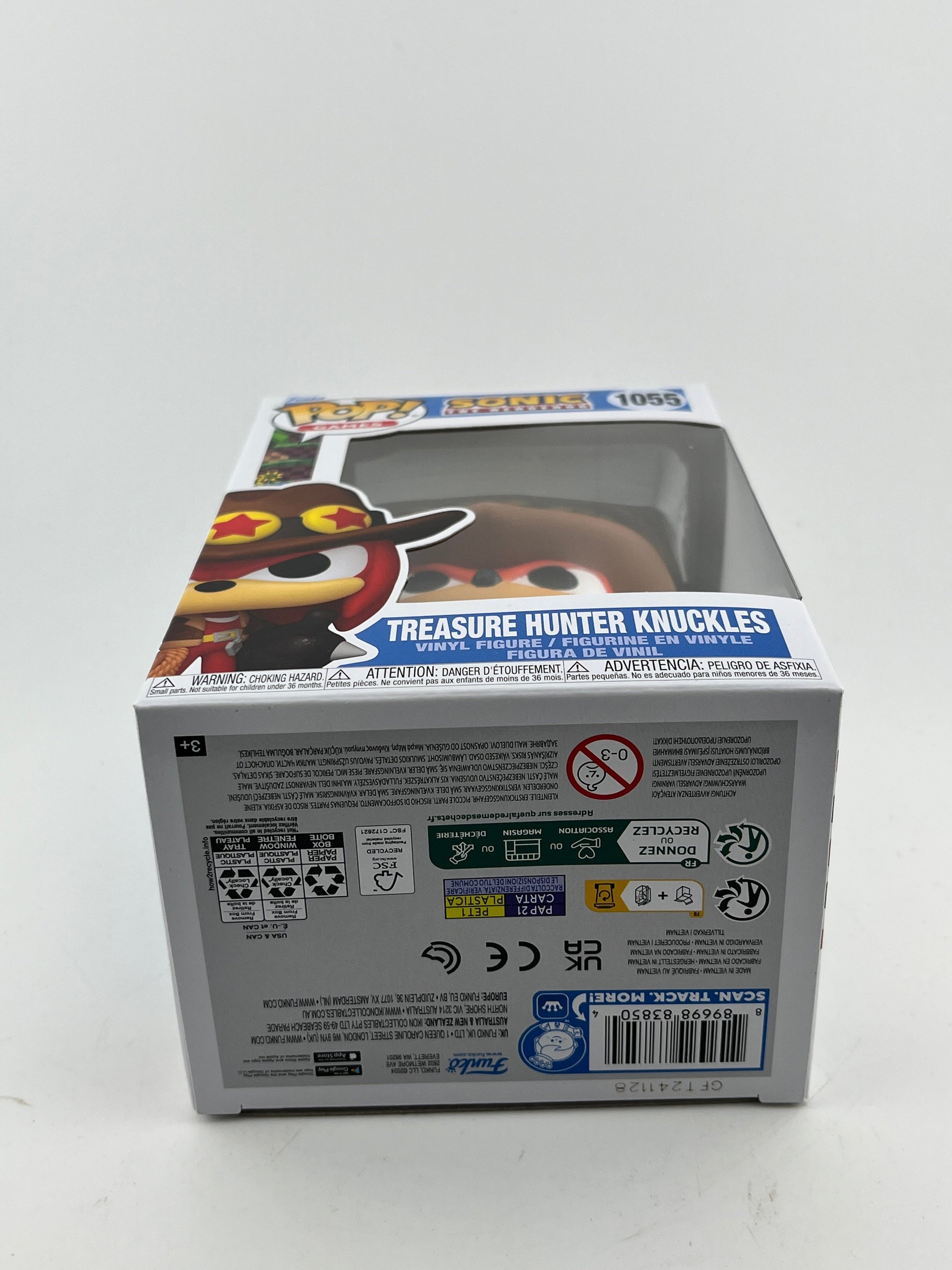 Funko POP! Games Sonic The Hedgehog - Treasure Hunter Knuckles #1055 - Vinyl Collectable FRENLY BRICKS - Open 7 Days