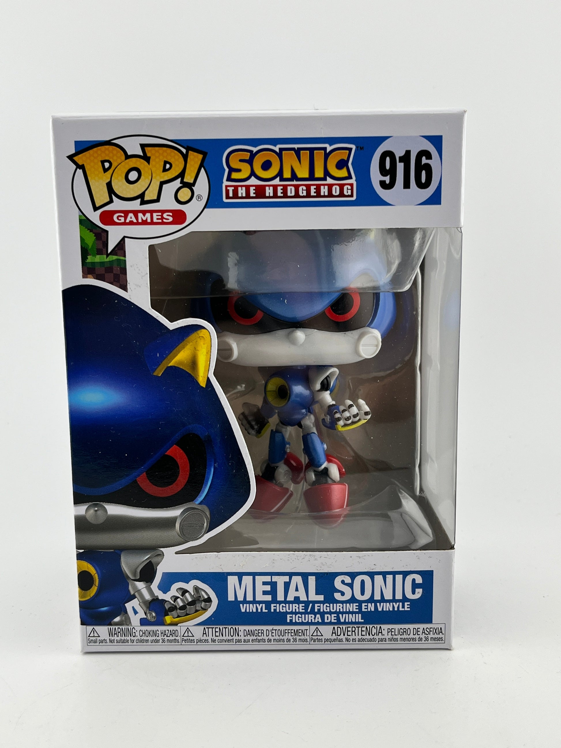Funko POP! Games Sonic The Hedgehog - Metal Sonic #916 - Vinyl Collectable FRENLY BRICKS - Open 7 Days