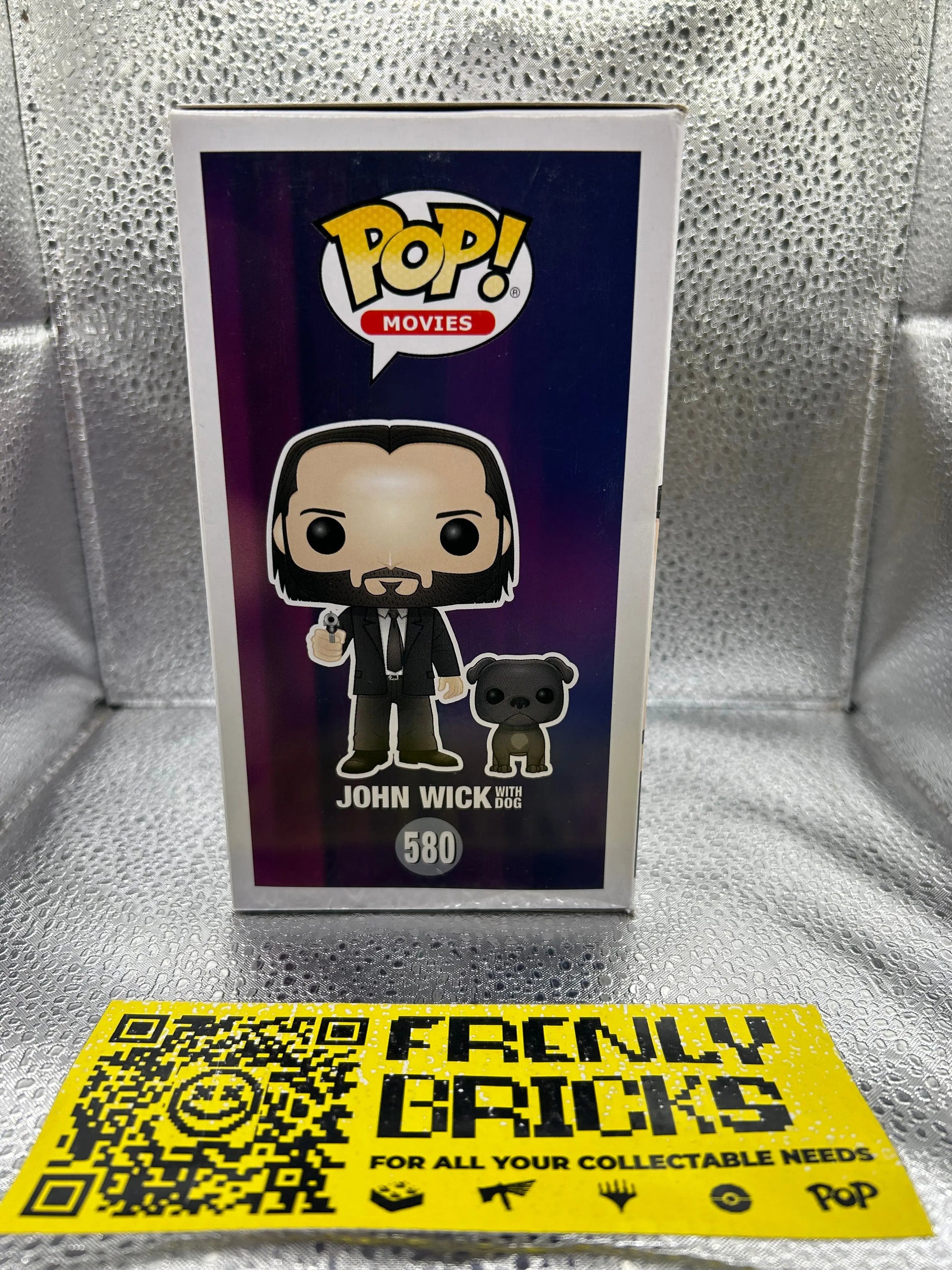 Pop Vinyl John Wick With Dog 580 FRENLY BRICKS - Open 7 Days