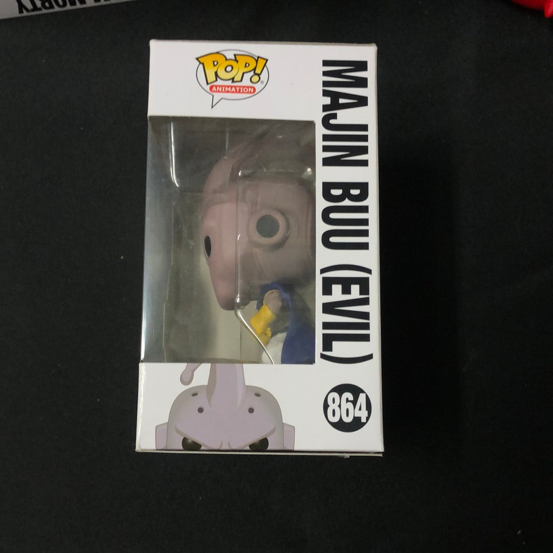 DRAGON BALL Z - MAJIN BUU (EVIL) 3.75" POP VINYL FIGURE FUNKO POP 864 ANIMATION FRENLY BRICKS - Open 7 Days