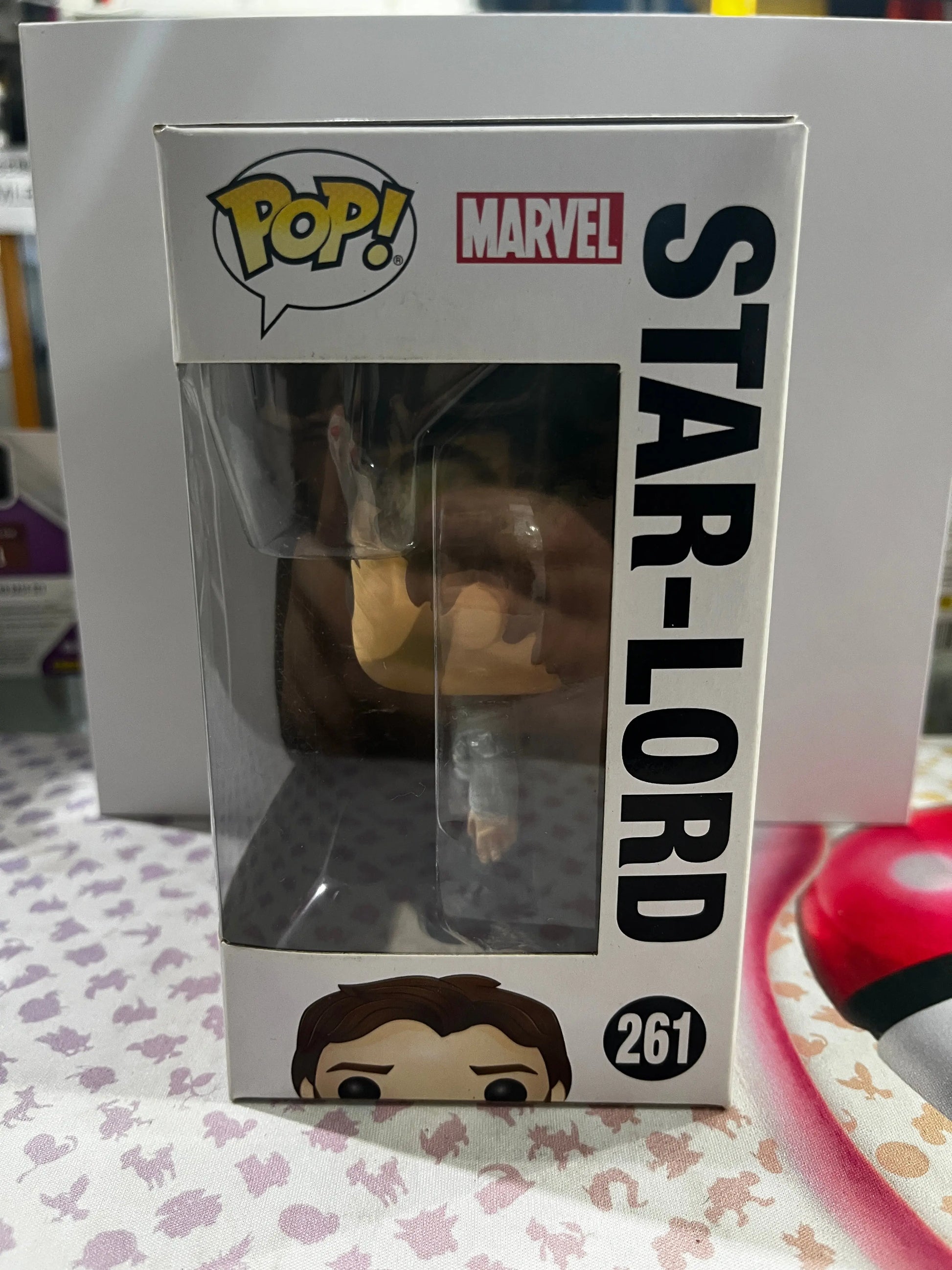 Funko Pop Vinyl Marvel Guardians of the Galaxy Star-Lord #261 FRENLY BRICKS - Open 7 Days