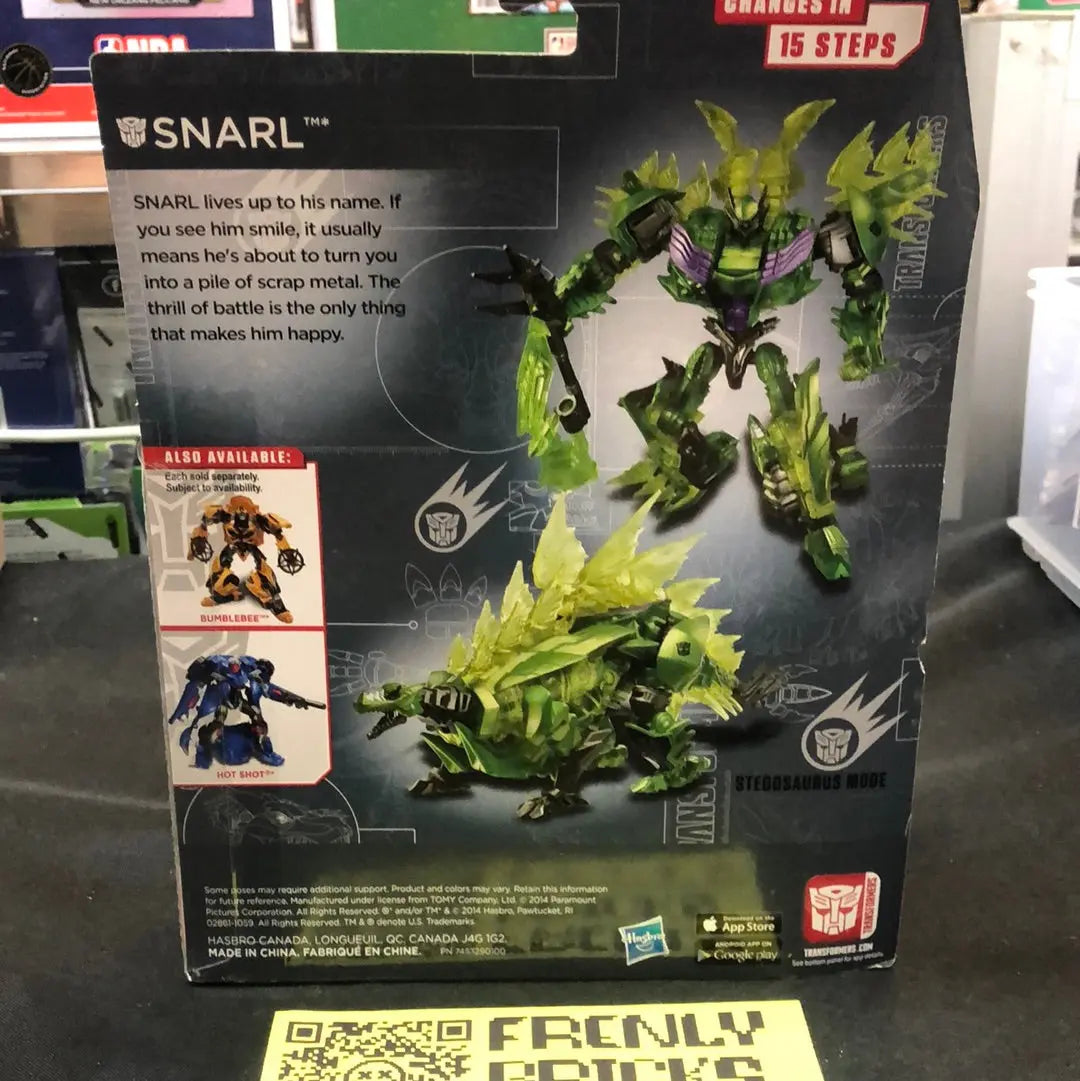 2014 Transformers Age of Extinction SNARL Deluxe Class Action Figure Hasbro NEW FRENLY BRICKS - Open 7 Days