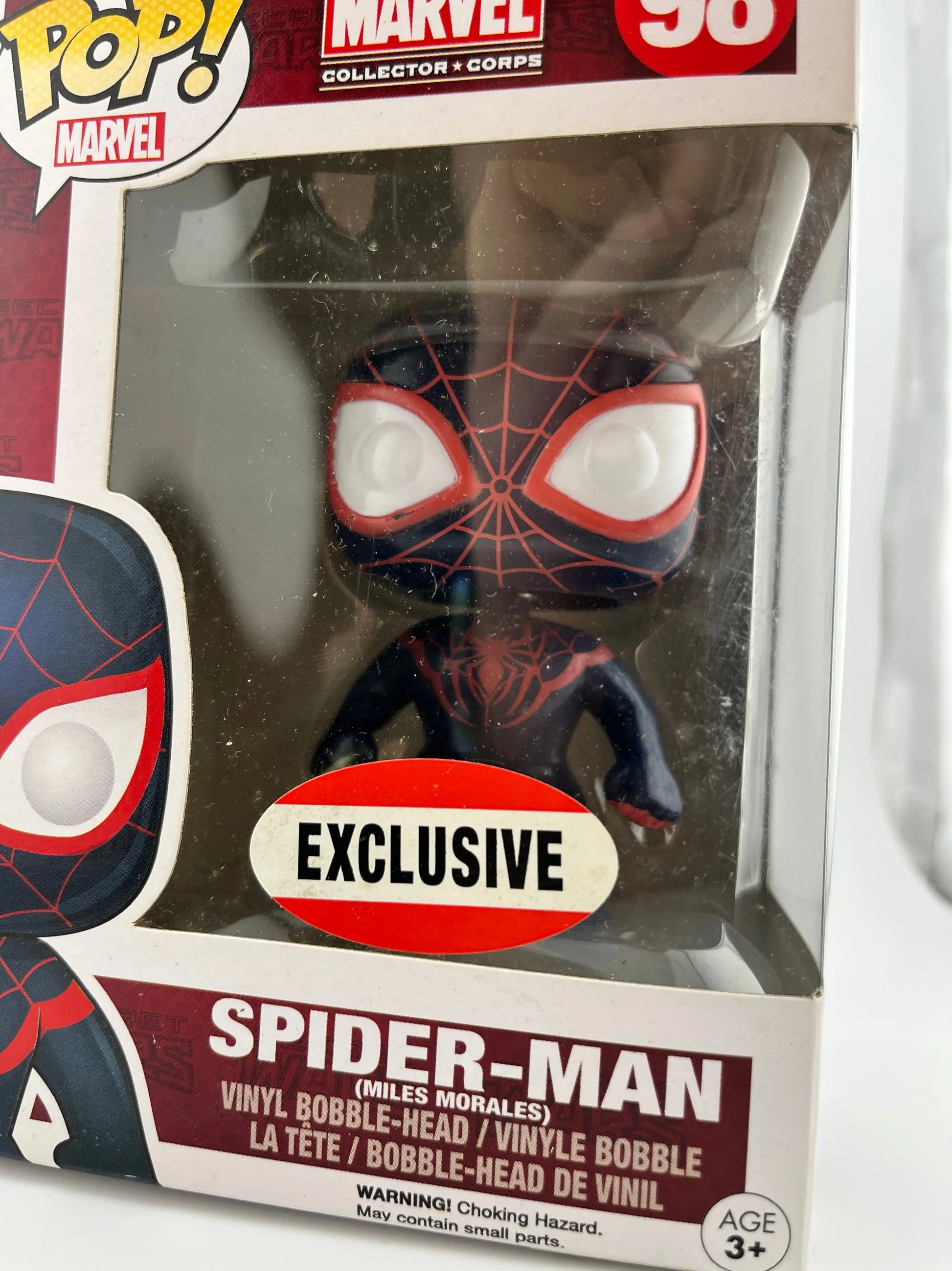 Funko POP! Marvel Collector Corps Exclusive Spider-Man #98 - Vinyl Collectable FRENLY BRICKS - Open 7 Days