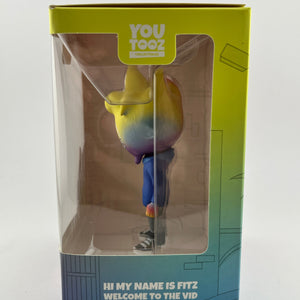 YouTooz Collectibles - Fitz #1 - Vinyl Collectable - Rainbow FRENLY BRICKS - Open 7 Days