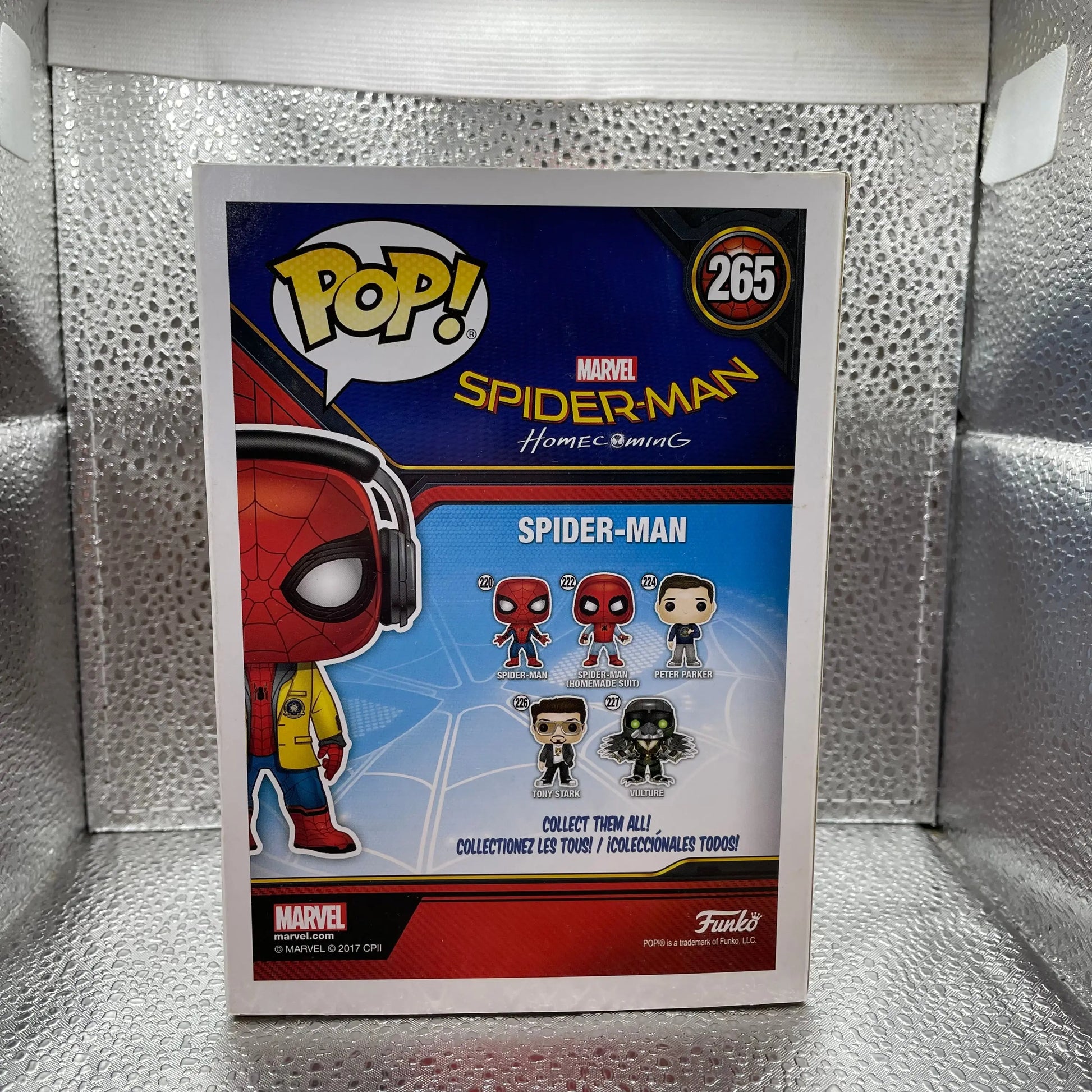 Funko Pop Marvel - Spider-Man Homecoming - Spiderman with Headphones #265 FRENLY BRICKS - Open 7 Days