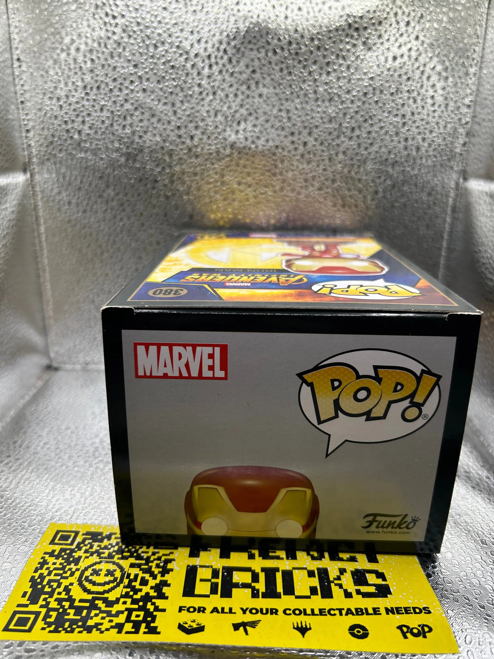 Pop Vinyl Marvel Iron Man #380 FRENLY BRICKS - Open 7 Days