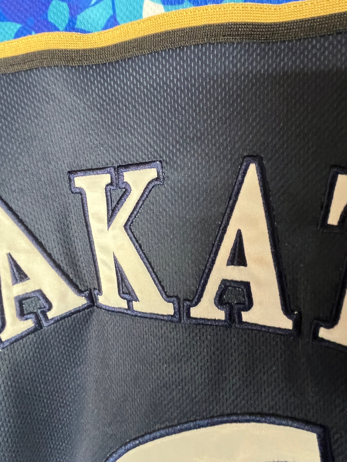 Nippon Baseball Hokkaido Fighters "Nakata #6" Flower Blue Jersey XLarge, photo 15 image 15
