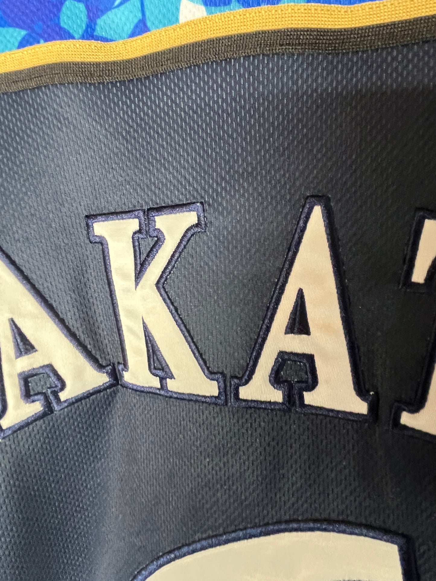 Nippon Baseball Hokkaido Fighters “Nakata #6” Flower Blue Jersey XLarge