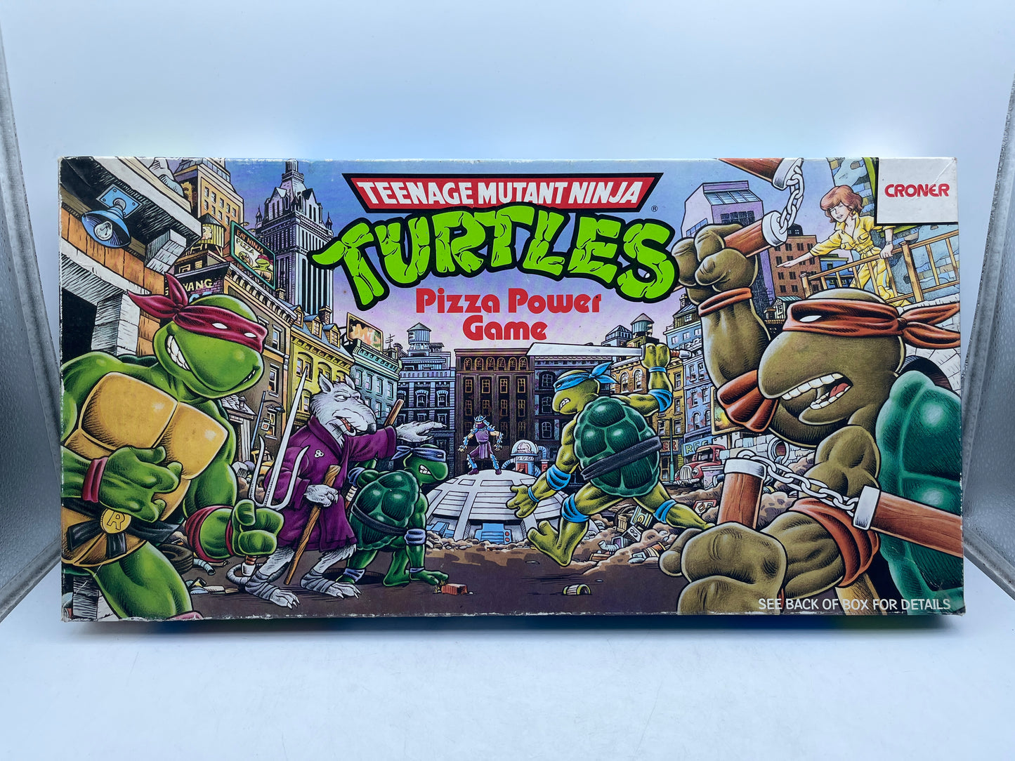 1987 TMNT Teenage Mutant Ninja Turtles Pizza Power Board