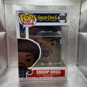 Snoop Dogg - Snoop Dogg Pop! Vinyl-Funko 300 Checkered Shirt Blunt FRENLY BRICKS - Open 7 Days