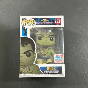 Funko Pop! Marvel: Thor Ragnarok: Hulk Fall Convention Exclusive #253  FRENLY BRICKS - Open 7 Days