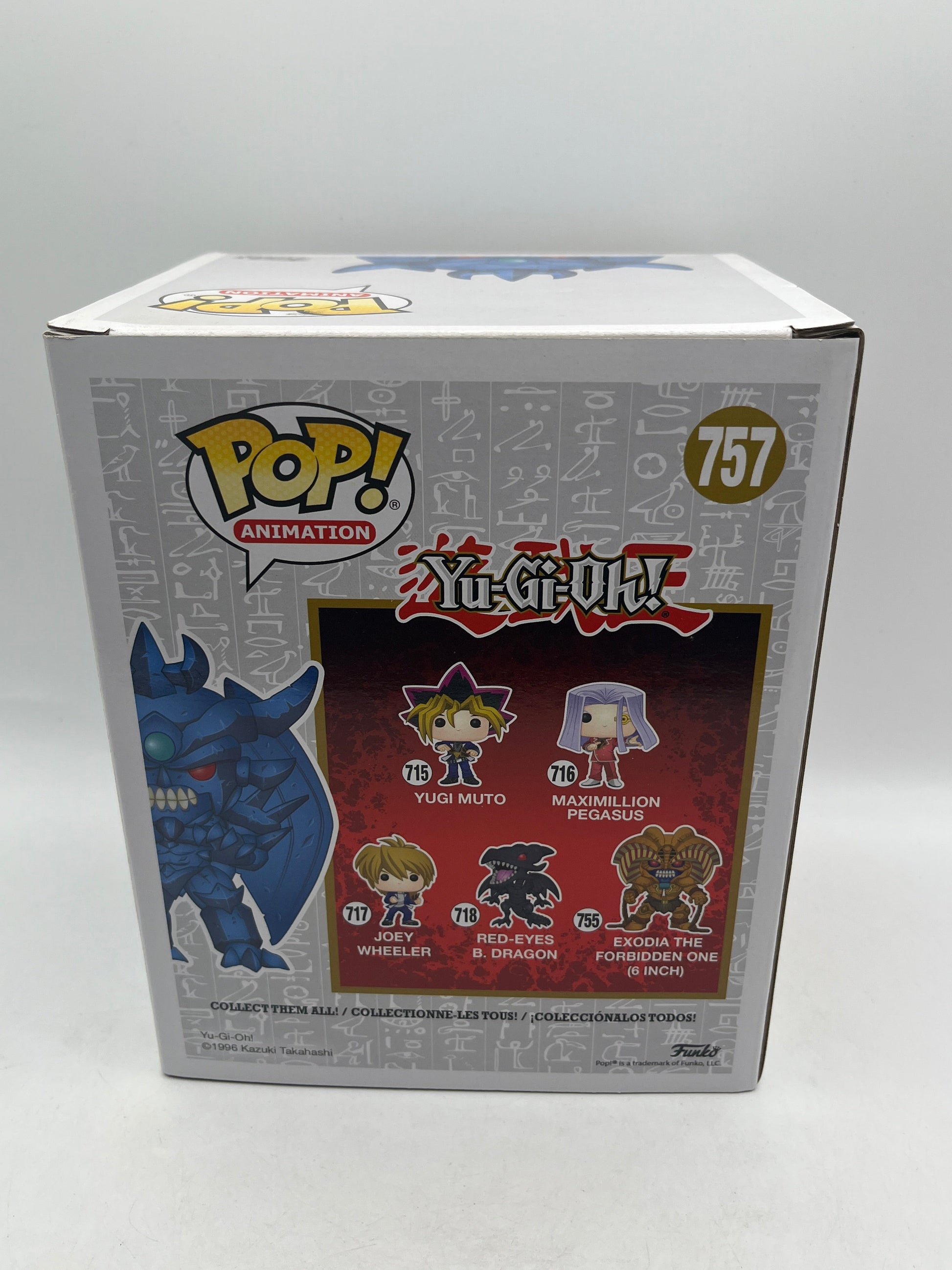 Funko Pop! Vinyl Super 6 in: Yu-Gi-Oh! - Obelisk the Tormentor (Super) #757 FRENLY BRICKS - Open 7 Days