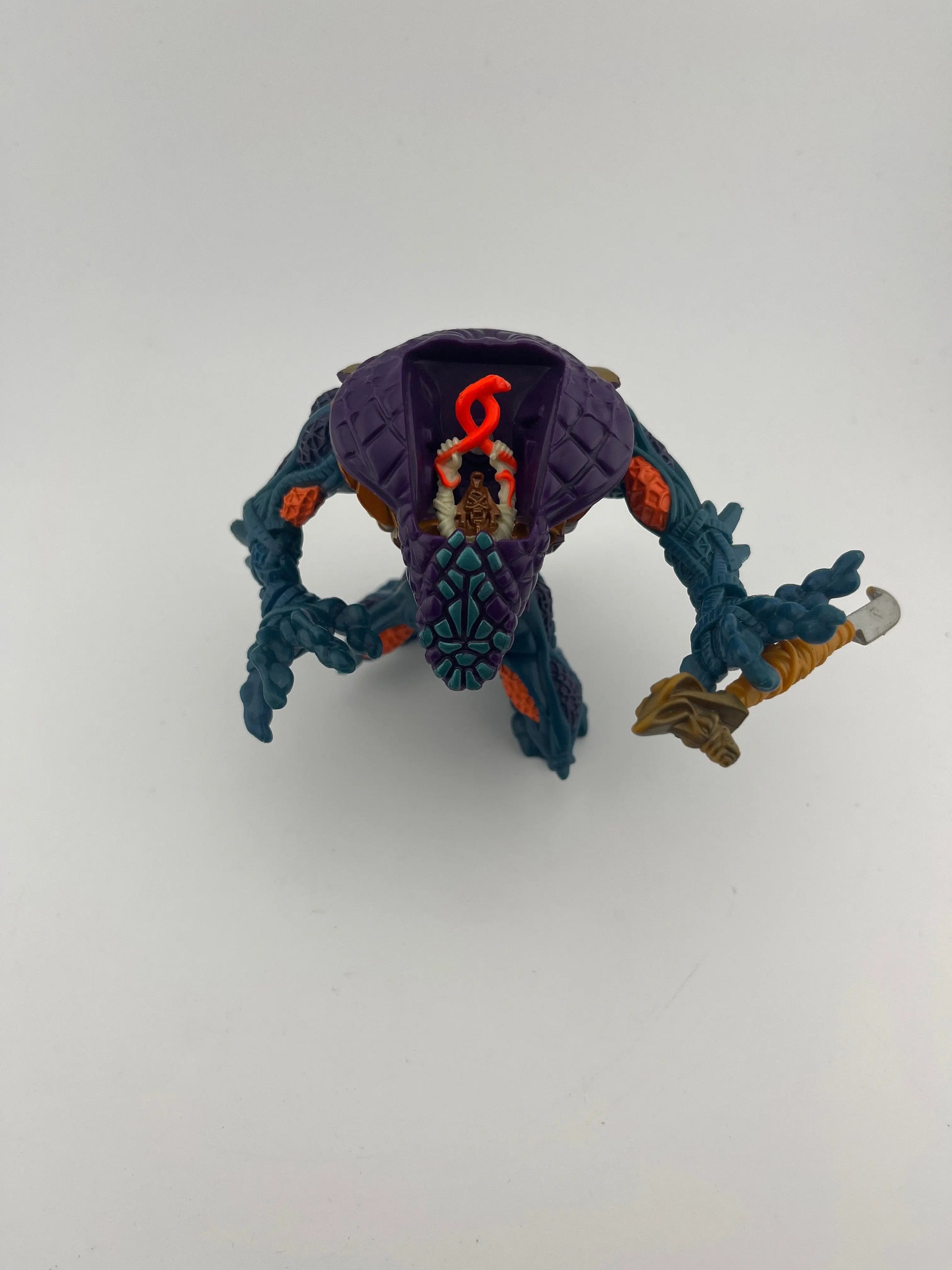 1992 Pharoah Fang Phang Battle Warrior Mighty Max Bluebird Figure 1993 FRENLY BRICKS - Open 7 Days