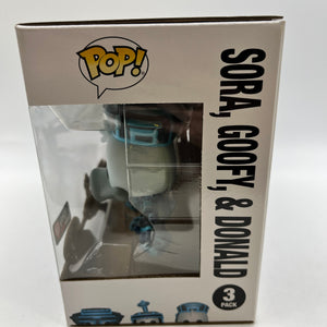Funko POP! Disney Kingdom Hearts - Sora, Goofy, & Donald (3 Pack) - GameStop Exclusive FRENLY BRICKS - Open 7 Days