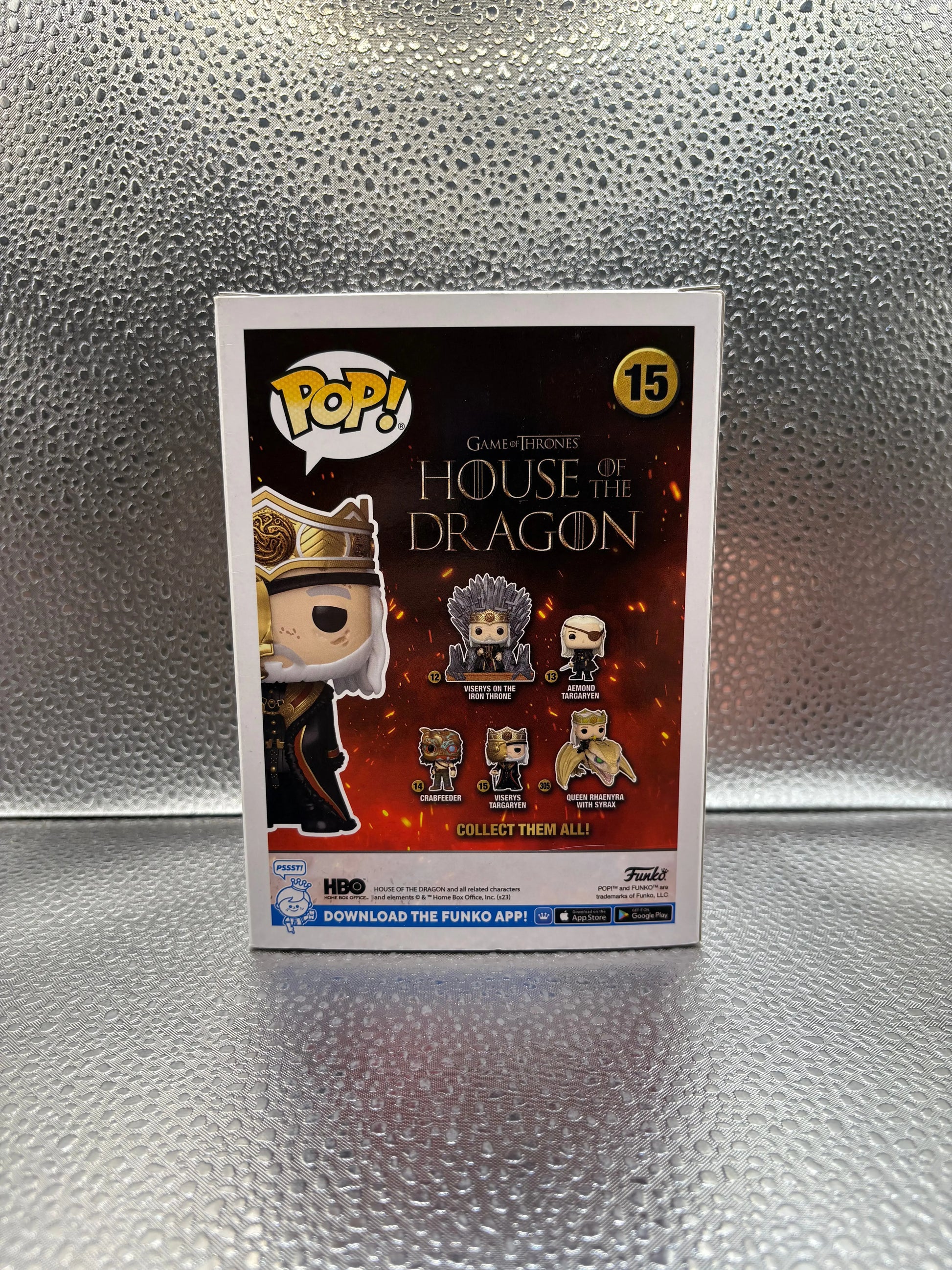 Funko Pop Vinyl #15 House Of The Dragon Viserys Targaryen FRENLY BRICKS - Open 7 Days