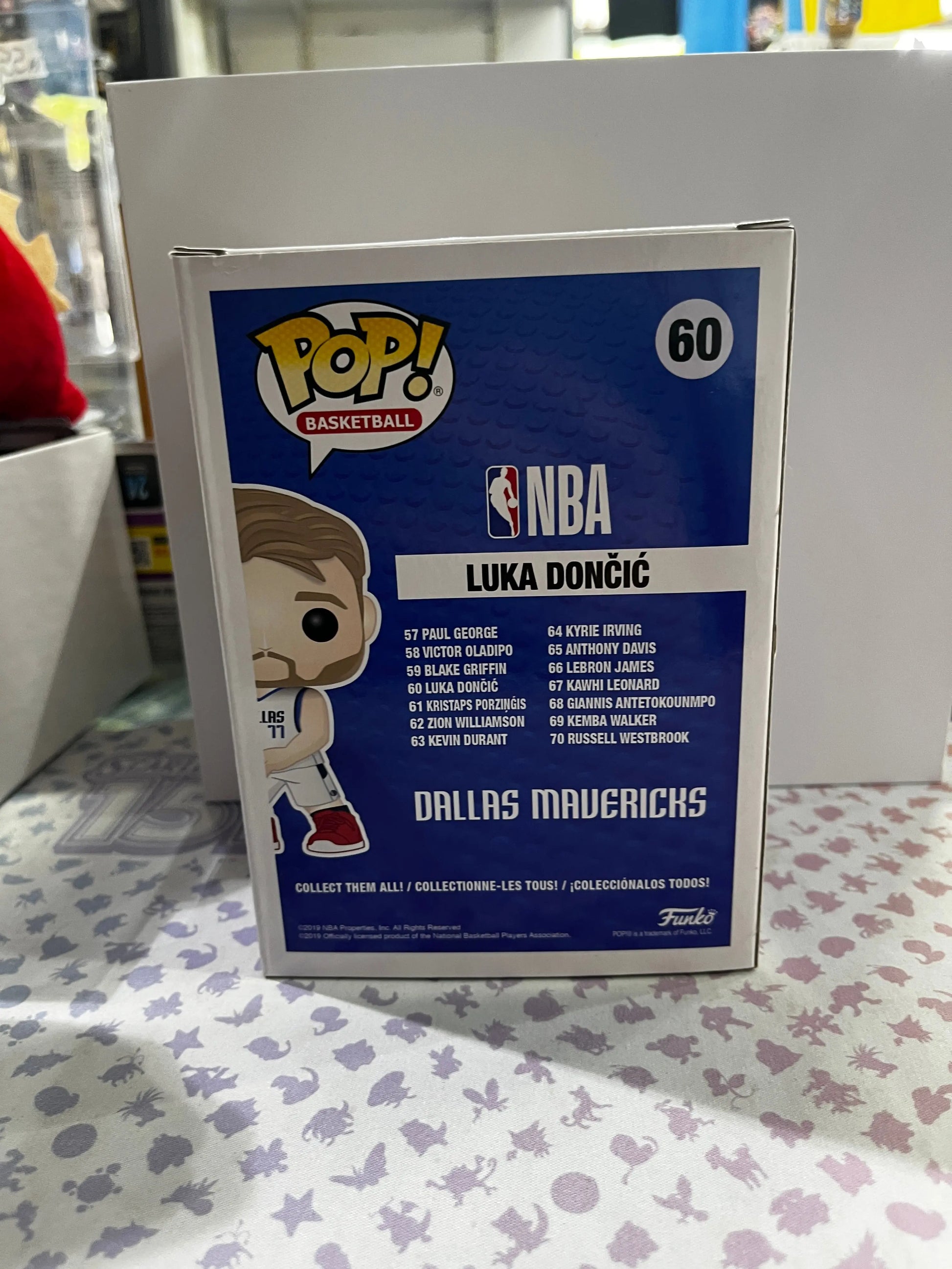 Funko Pop Vinyl Basketball Maverick Luka Dončić #90 FRENLY BRICKS - Open 7 Days