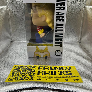 POP MY HERO ACADEMA 608 SILVER AGE ALL MIGHT FRENLY BRICKS - Open 7 Days