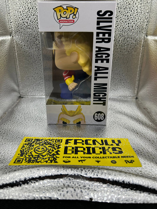 POP MY HERO ACADEMA 608 SILVER AGE ALL MIGHT FRENLY BRICKS - Open 7 Days