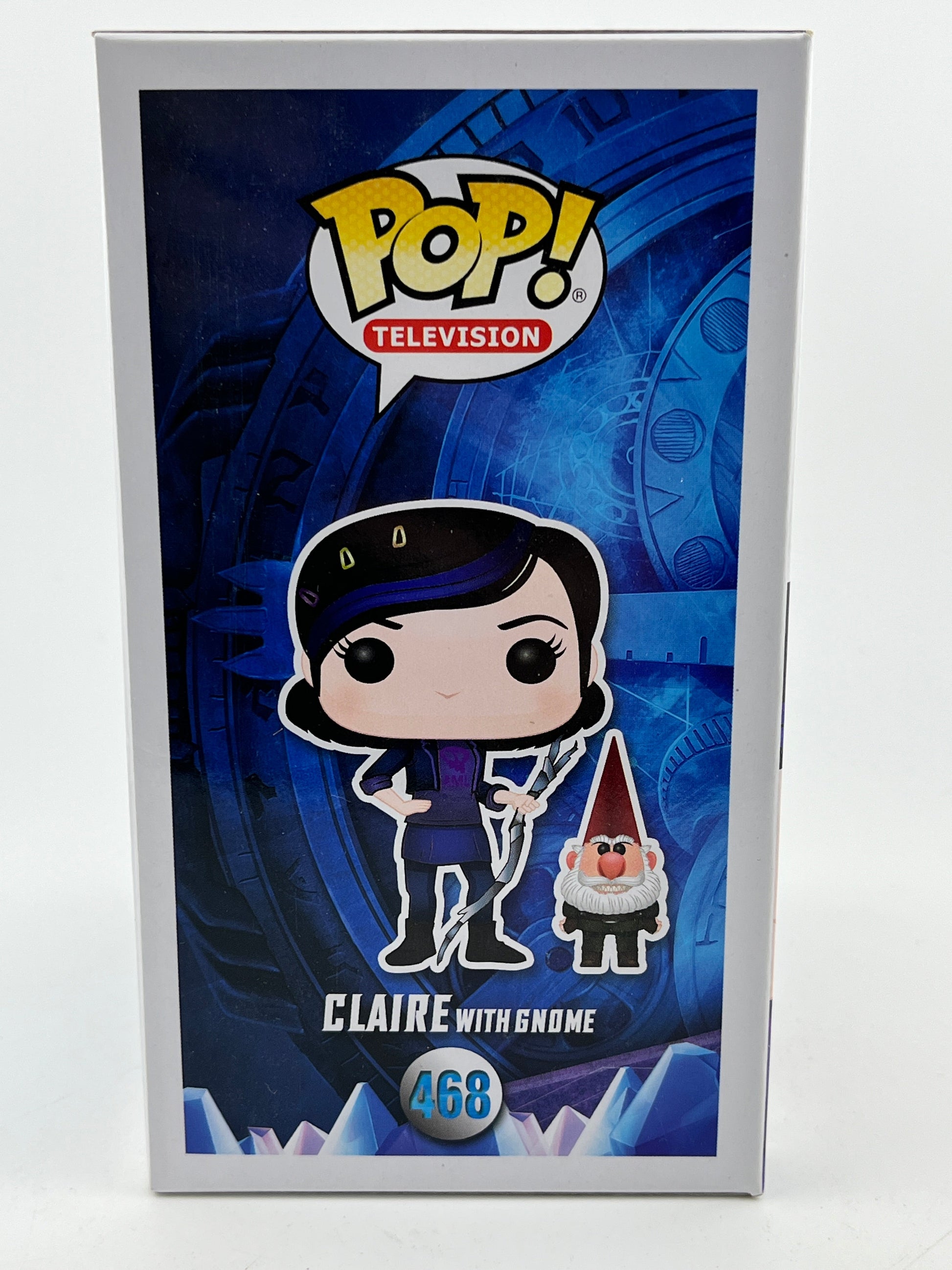 Funko POP! Television Troll Hunters - Claire With Gnome #468 - Vinyl Collectable FRENLY BRICKS - Open 7 Days