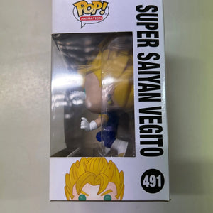 Pop Vinyl Dragon Ball Z #491 Super Saiyan Vegito FRENLY BRICKS - Open 7 Days