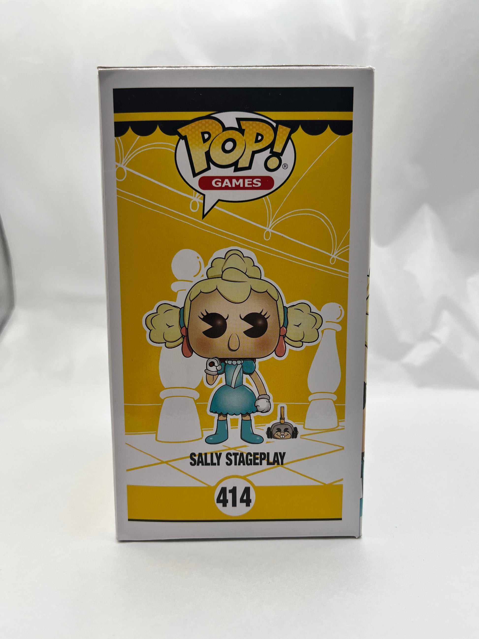 Funko POP! Games Cuphead Sally StagePlay #414 - Vinyl Collectable FRENLY BRICKS - Open 7 Days
