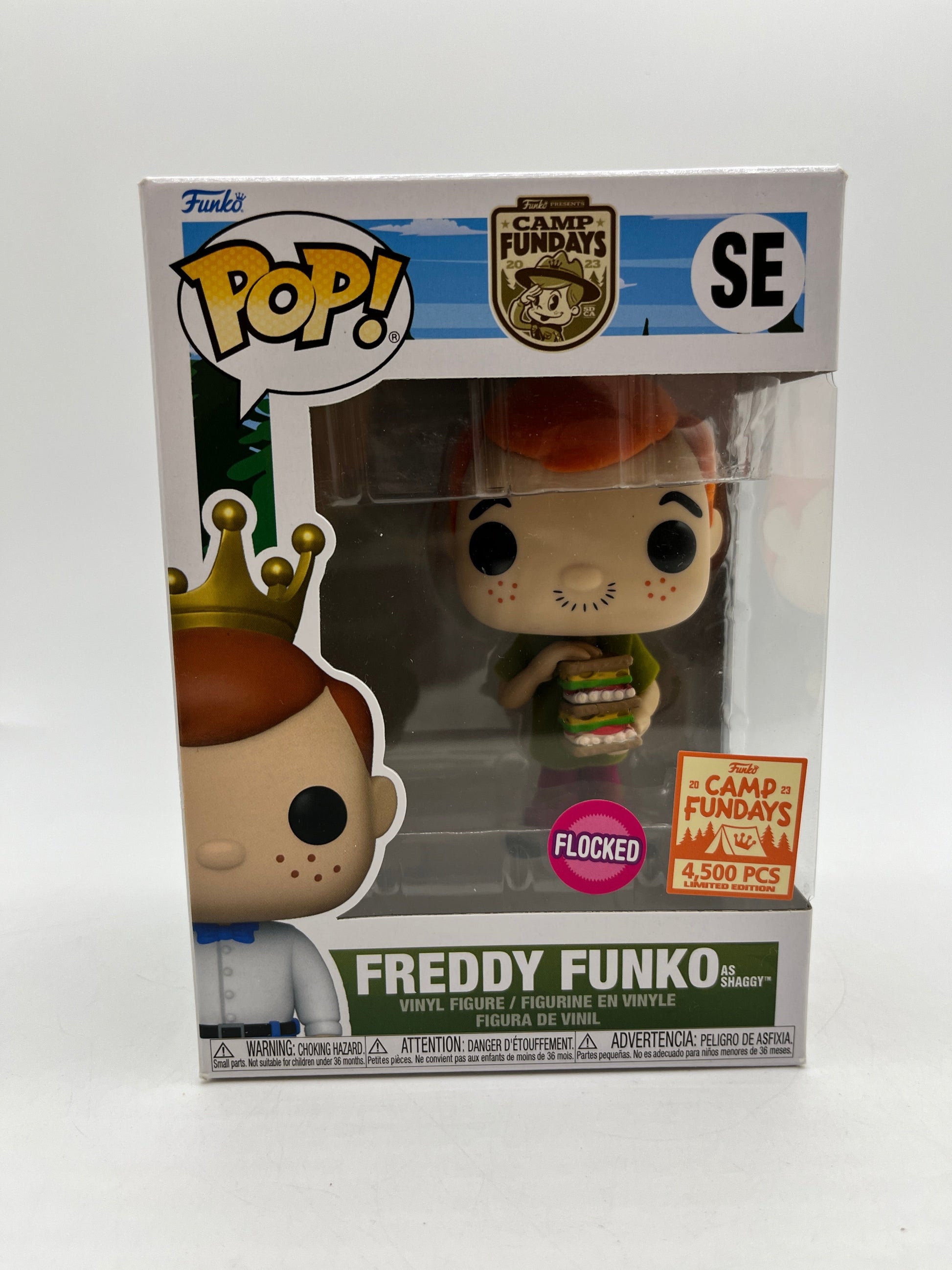 Funko POP! Camp Fundays Freddy Funko - Special Edition - Flocked FRENLY BRICKS - Open 7 Days