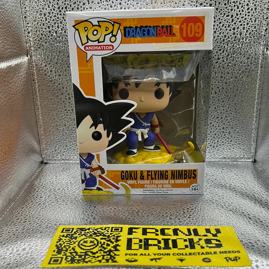 Pop Vinyl Dragon Ball Z 109 Goku &Flying Nimbus FRENLY BRICKS - Open 7 Days