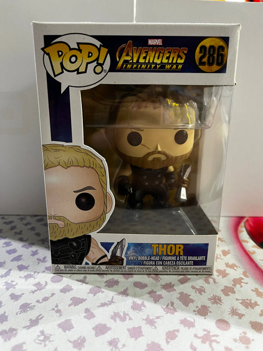 Funko Pop Vinyl Marvel Avengers infinity War Thor #286 FRENLY BRICKS - Open 7 Days