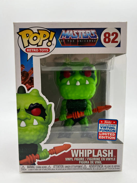 Funko POP! Retro Toys Masters Of The Universe Whiplash #82 - Limited Edition Funkcon FRENLY BRICKS - Open 7 Days