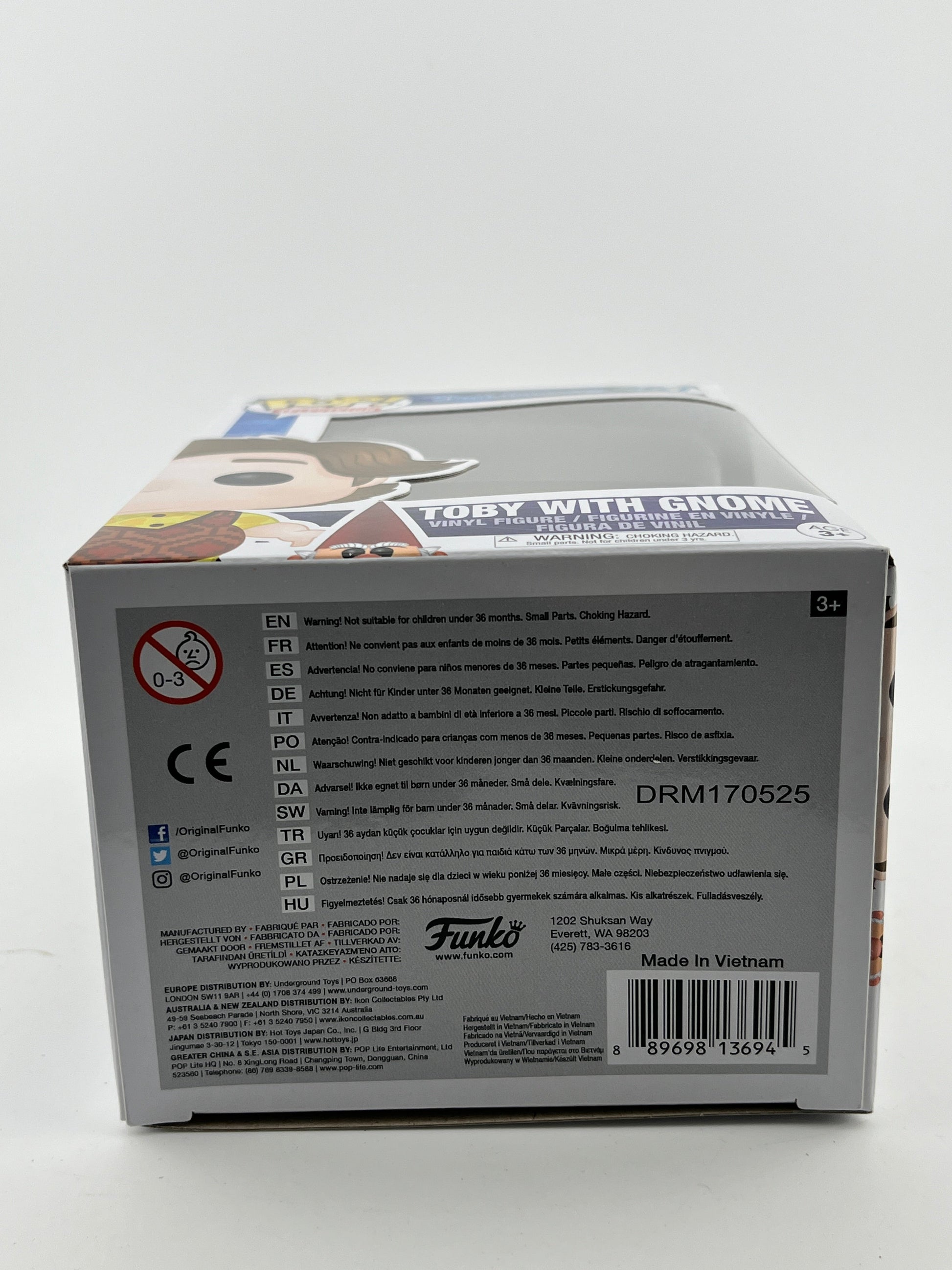 Funko POP! Television Troll Hunters - Toby With Gnomes #467 - Vinyl Collectable FRENLY BRICKS - Open 7 Days