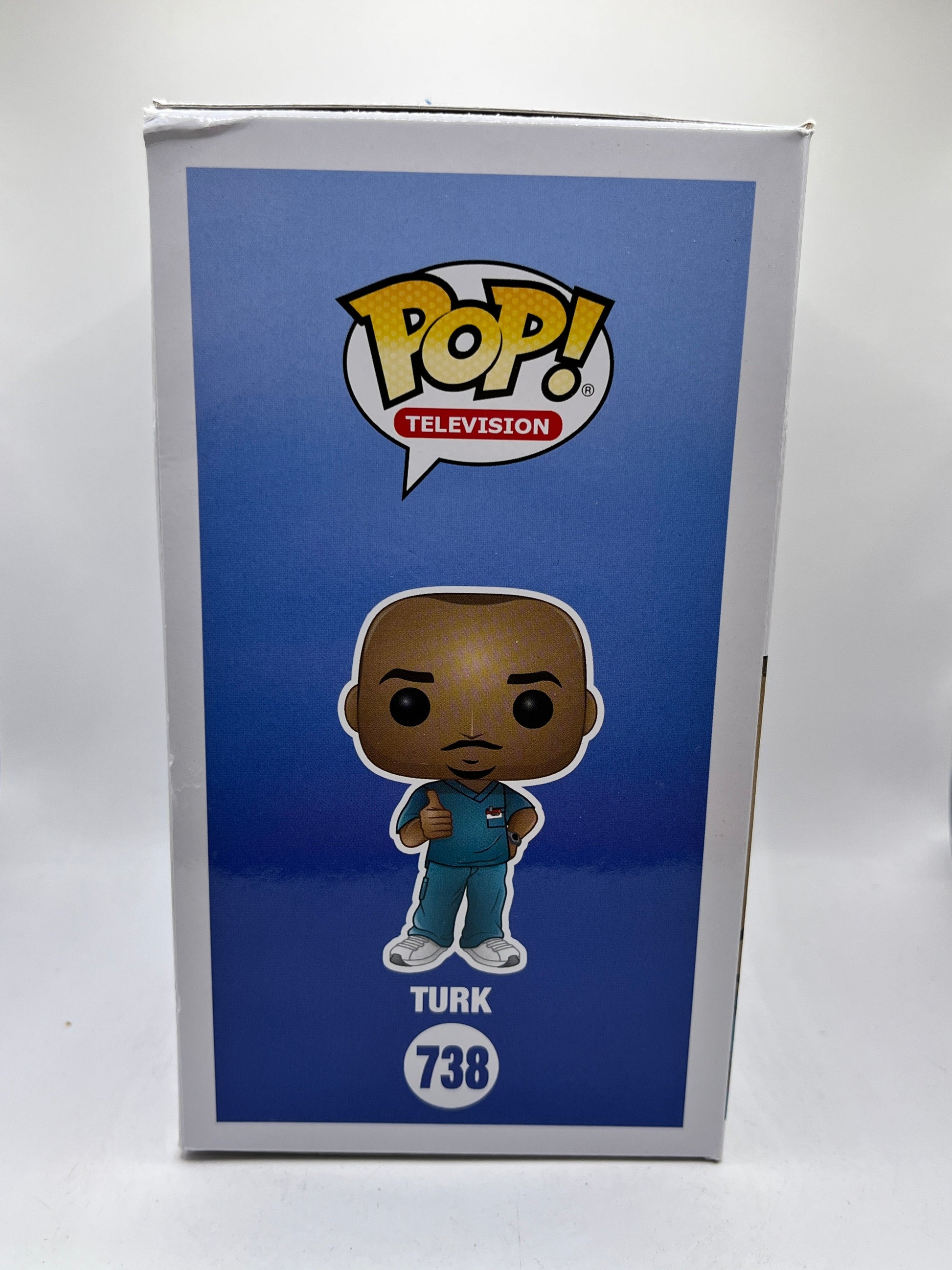 Funko POP! Television [Scrubs] - Turk #738 - Vinyl Collectable FRENLY BRICKS - Open 7 Days