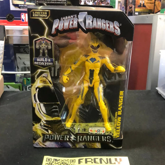 NEW Legacy Collection Power Rangers 2017 Toys R Us Exclusive limited edition Yellow FRENLY BRICKS - Open 7 Days