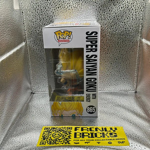 Pop Vinyl Dragon Ball Z 865 Super Saiyan Goku With Energy FRENLY BRICKS - Open 7 Days