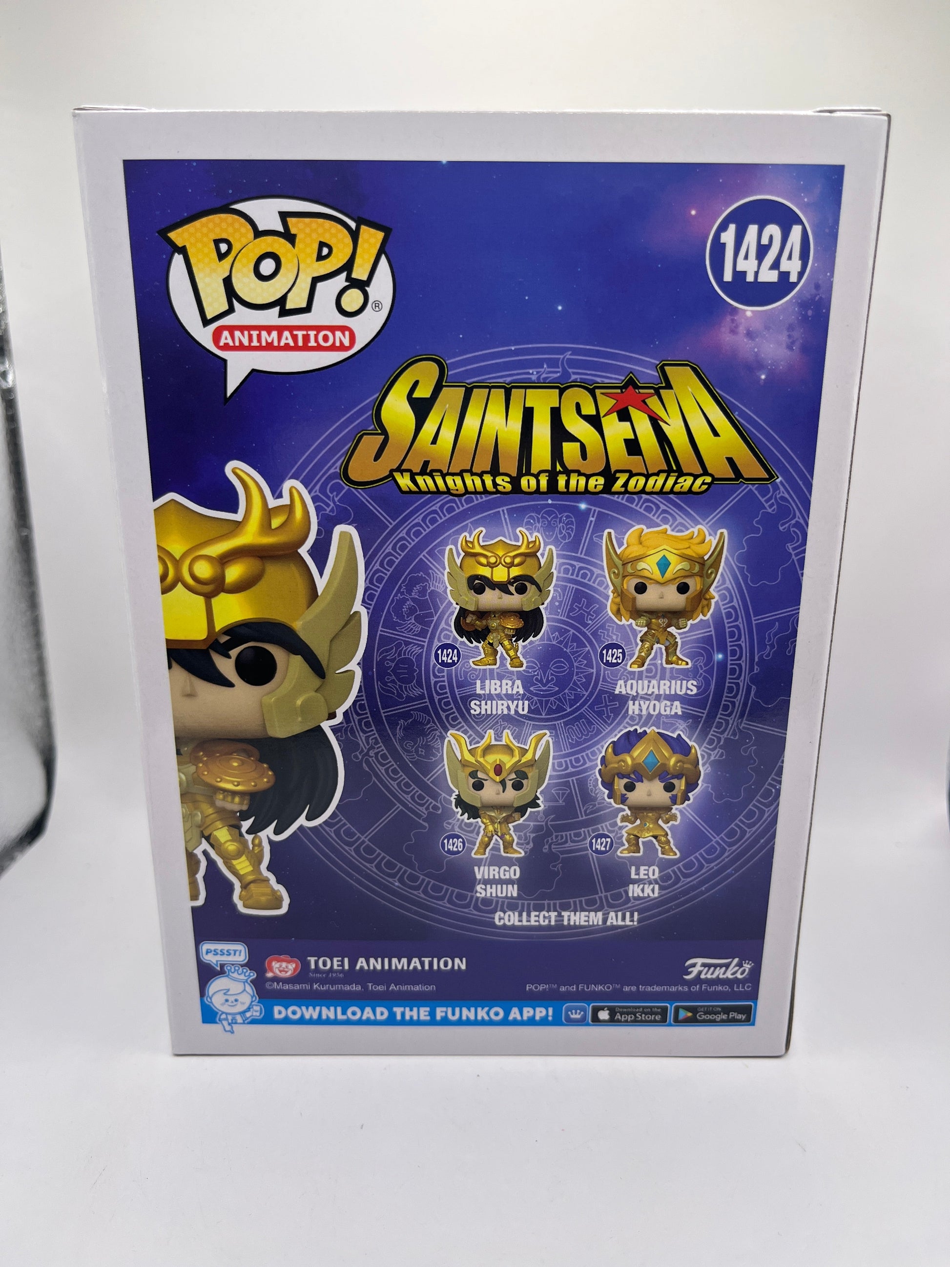 Funko Pop! Vinyl Animation 1424 "Libra Shiryu" Saint Seiya Knights Of The Zodiac FRENLY BRICKS - Open 7 Days