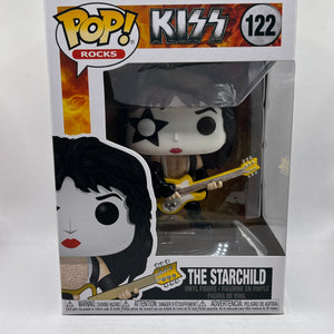 Funko POP! Rocks Kiss - The Starchild #122 - Vinyl Collectable FRENLY BRICKS - Open 7 Days