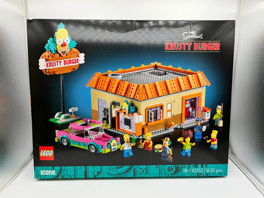 Lego Simpson Krusty Burger 10352- Sealed FRENLY BRICKS - Open 7 Days
