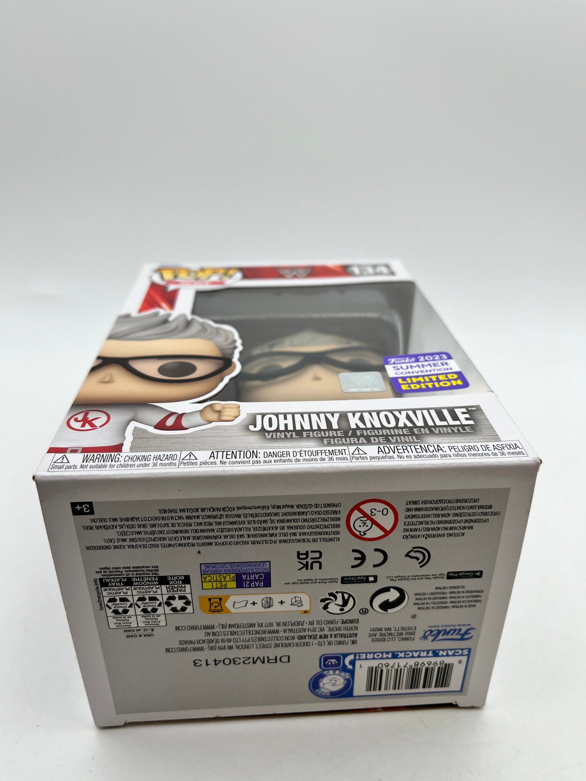 Funko POP! WWE - Johnny Knoxville #134 - Limited Edition FRENLY BRICKS - Open 7 Days