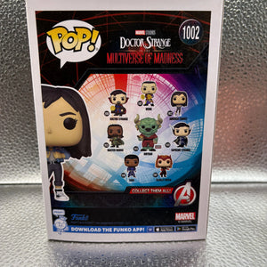 Pop Vinyl #1002 Doctor Strange Multiverse Of Madness America Chavez FRENLY BRICKS - Open 7 Days