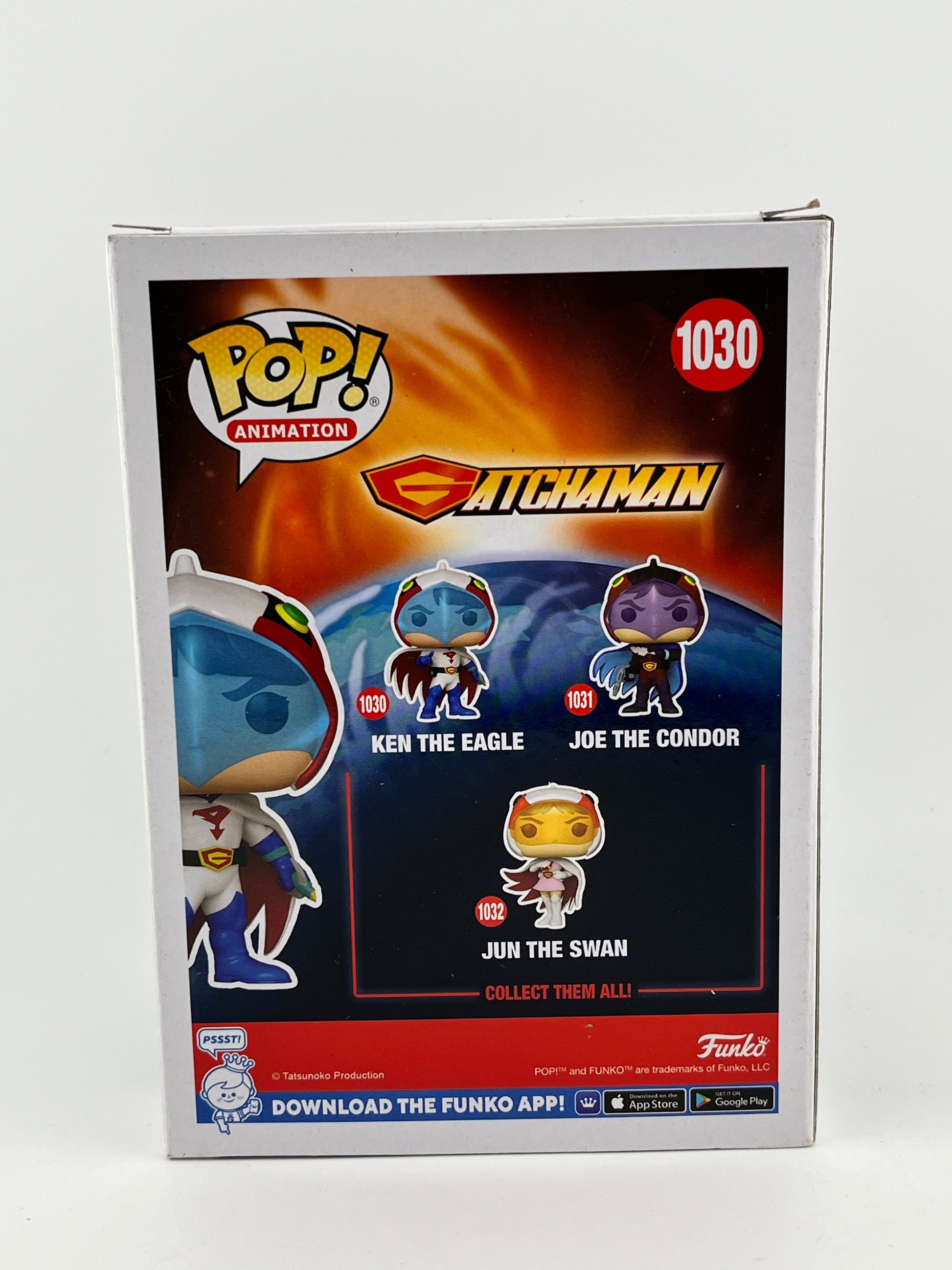 Funko POP! Animation Gatchaman - Ken The Eagle #1030 - Vinyl Collectable FRENLY BRICKS - Open 7 Days