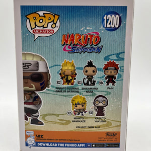 Funko POP! Animation Naruto Shippuden Killer Bee #1200 - Limited Edition Chase FRENLY BRICKS - Open 7 Days