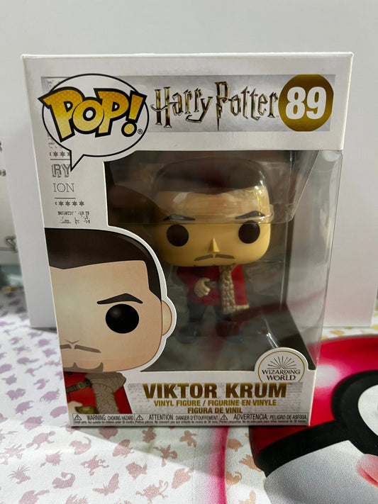 Funko Pop Vinyl Harry Potter Viktor Krum #89 FRENLY BRICKS - Open 7 Days
