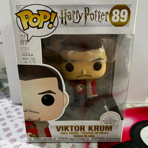 Funko Pop Vinyl Harry Potter Viktor Krum #89 FRENLY BRICKS - Open 7 Days