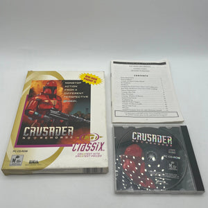 Electronic Arts CRUSADER: NO REMORSE (PC Game - 1995) Vintage +combinedshipping FRENLY BRICKS - Open 7 Days